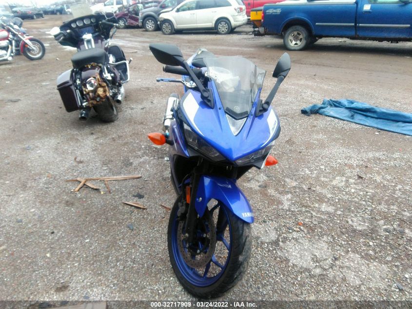 2015 YAMAHA YZFR3 MH3RH06Y1FK006787