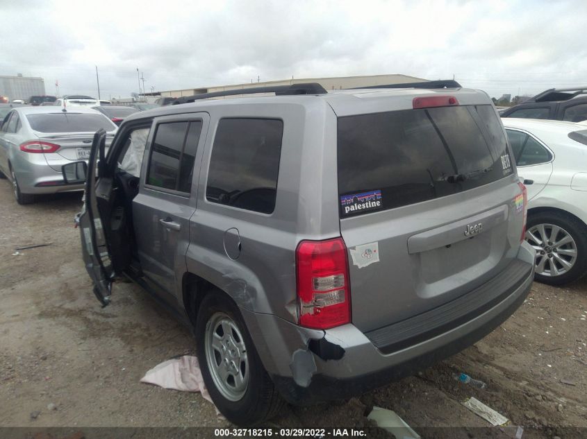 2014 JEEP PATRIOT SPORT 1C4NJPBB9ED843365
