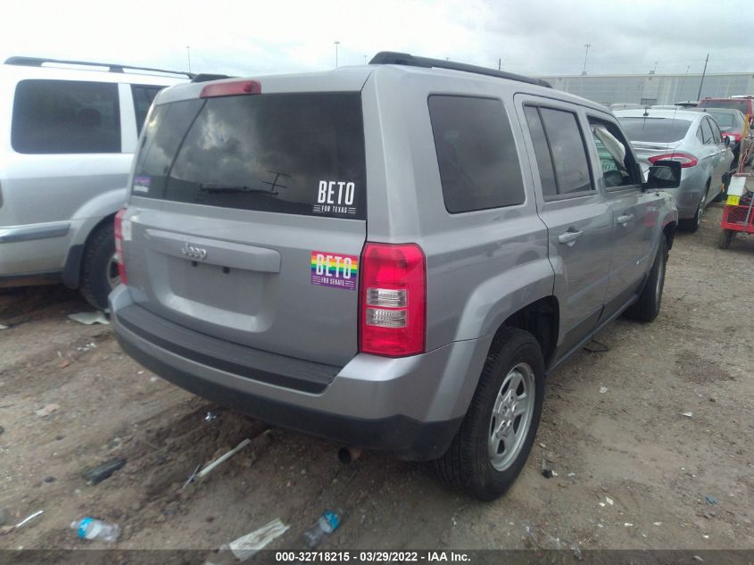 2014 JEEP PATRIOT SPORT 1C4NJPBB9ED843365