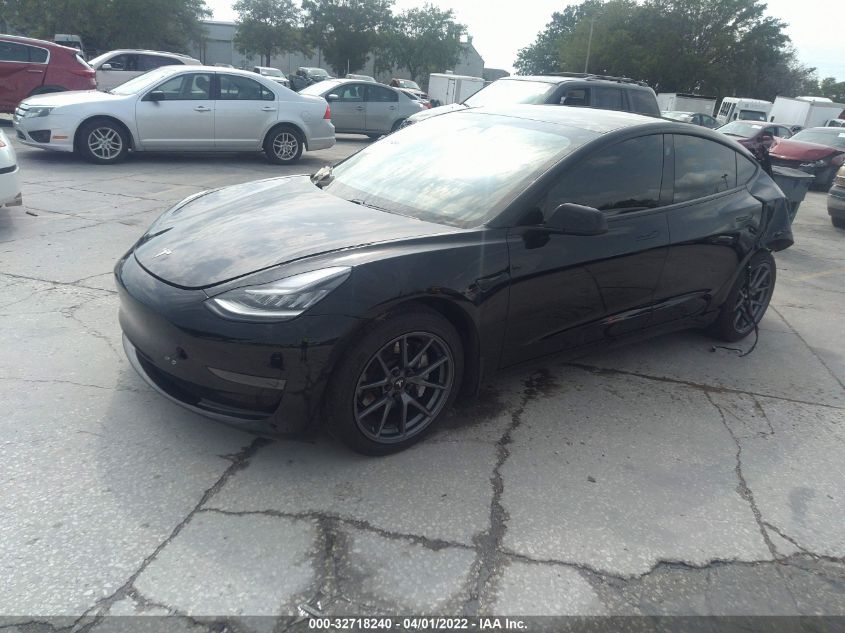 2021 TESLA MODEL 3 STANDARD RANGE PLUS 5YJ3E1EA0MF853995