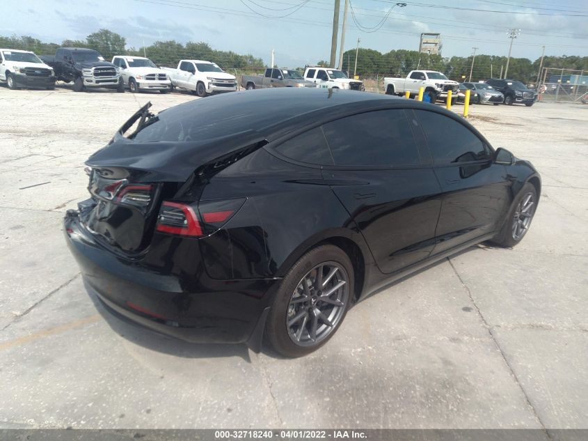 2021 TESLA MODEL 3 STANDARD RANGE PLUS 5YJ3E1EA0MF853995