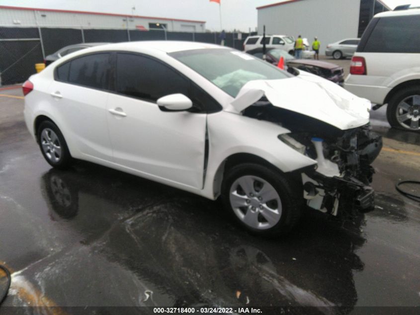 2016 KIA FORTE LX KNAFK4A64G5497286