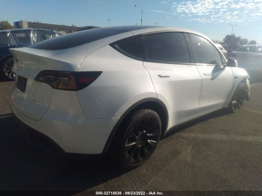 2022 TESLA MODEL Y LONG RANGE 7SAYGAEE9NF357827