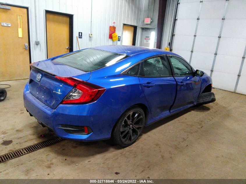 2HGFC2F89MH522848 Honda Civic Sedan SPORT 4