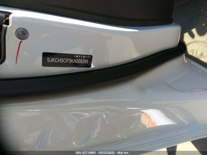 2019 INFINITI QX30 LUXE SJKCH5CP3KA008289