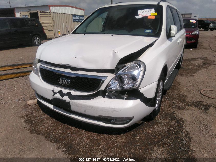 2014 KIA SEDONA LX KNDMG4C72E6543920