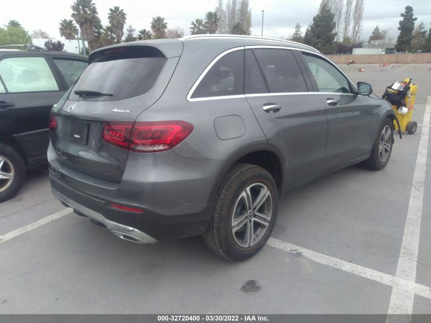 2021 MERCEDES-BENZ GLC GLC 300 W1N0G8EB4MF885982