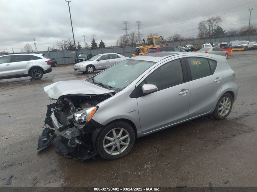 2014 TOYOTA PRIUS VIN: JTDKDTB30E1061663