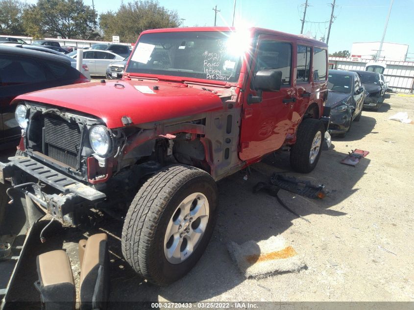 2014 JEEP WRANGLER UNLIMITED SAHARA 1C4BJWEG5EL259068