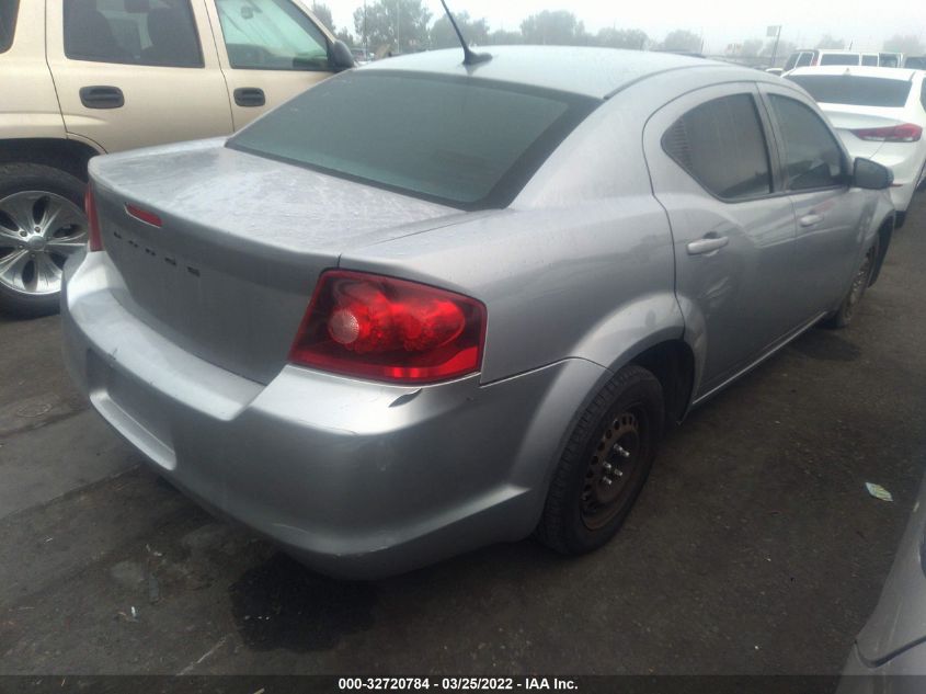 2014 DODGE AVENGER SE 1C3CDZAB8EN169977