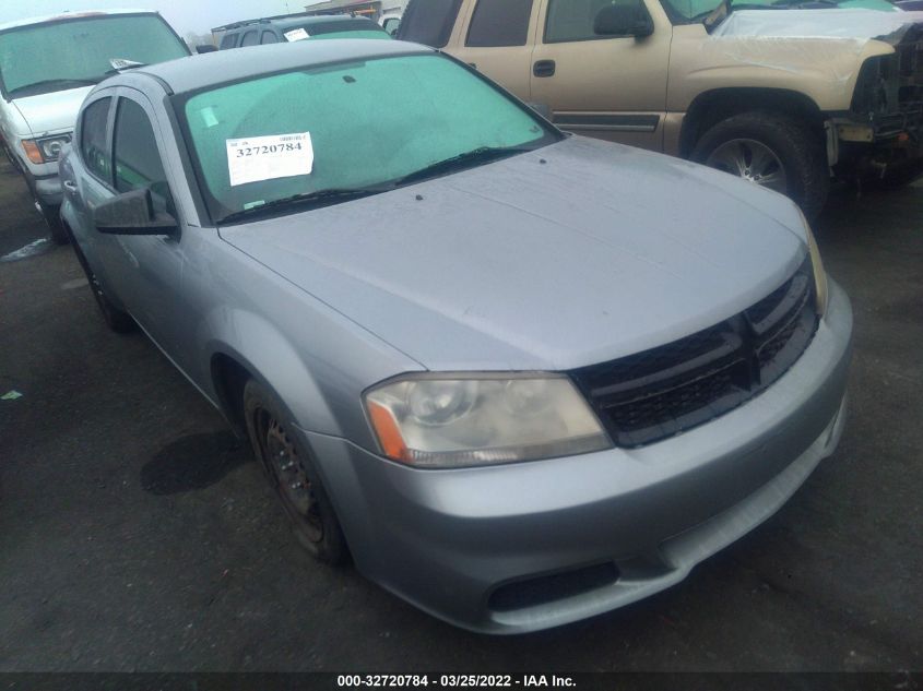 2014 DODGE AVENGER SE 1C3CDZAB8EN169977