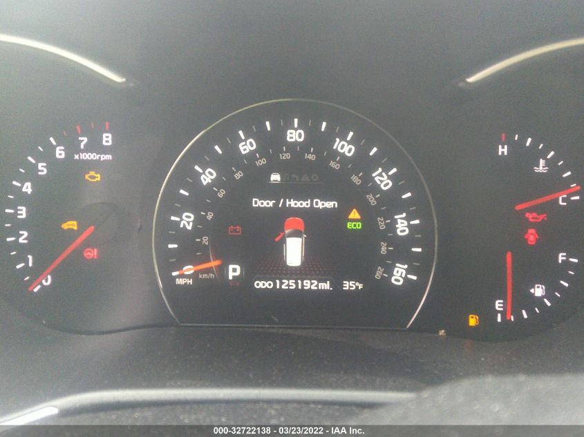 2014 KIA SORENTO EX 5XYKUDA78EG539483