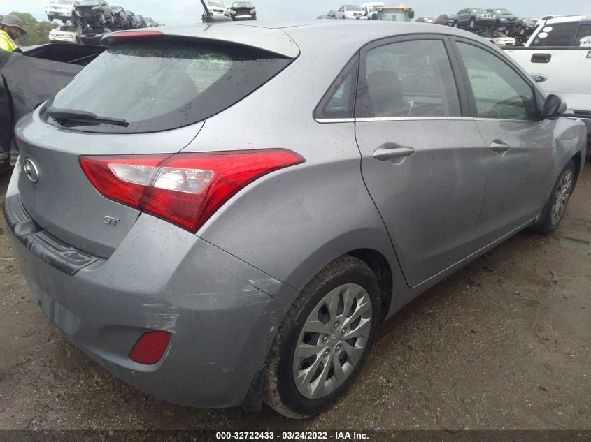 2016 HYUNDAI ELANTRA GT KMHD35LHXGU272061