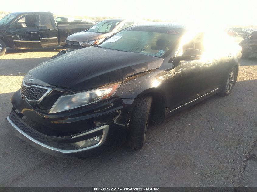 2013 KIA OPTIMA HYBRID LX KNAGM4AD6D5049138