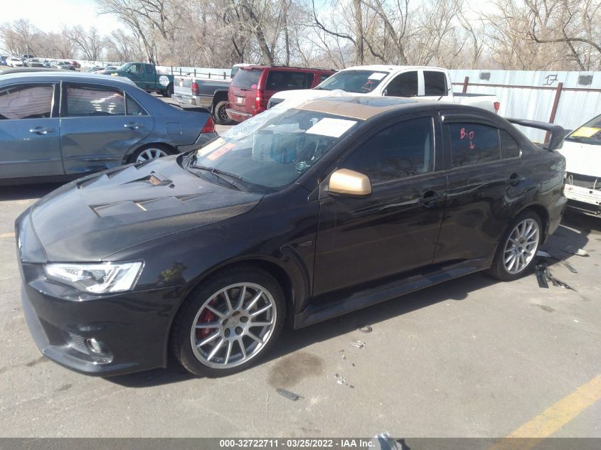 2014 MITSUBISHI LANCER EVOLUTION GSR JA32W8FV4EU007590