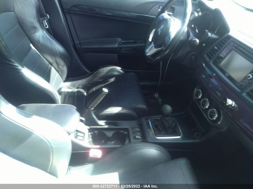 2014 MITSUBISHI LANCER EVOLUTION GSR JA32W8FV4EU007590