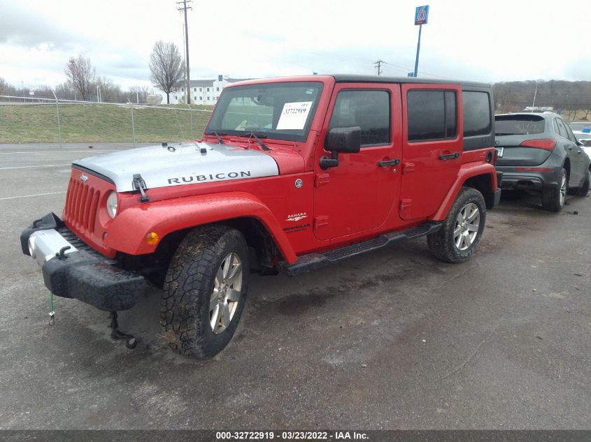 2014 JEEP WRANGLER UNLIMITED SAHARA 1C4BJWEG1EL283125