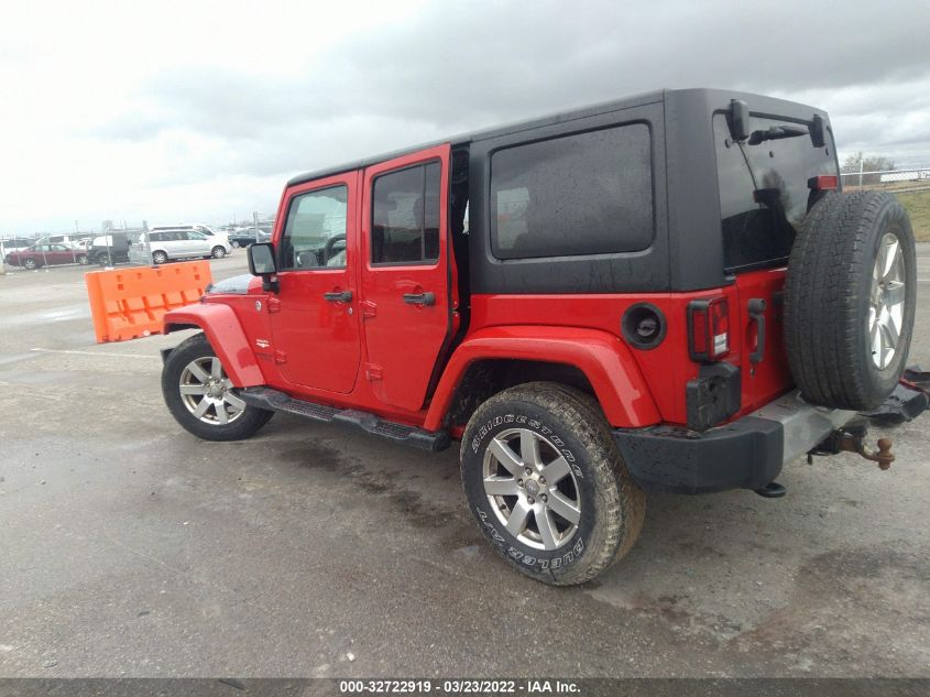 2014 JEEP WRANGLER UNLIMITED SAHARA 1C4BJWEG1EL283125