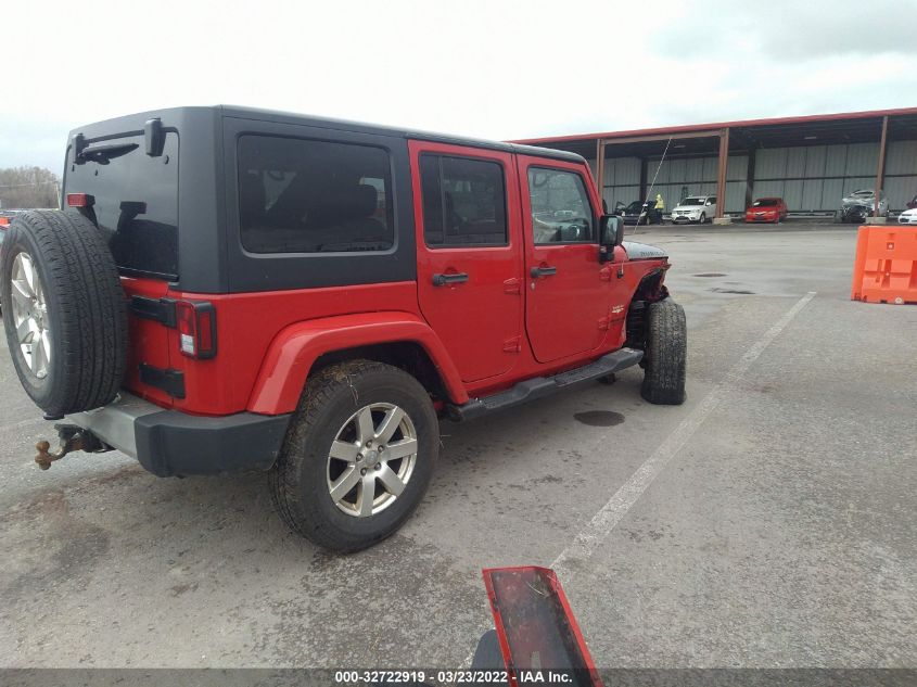 2014 JEEP WRANGLER UNLIMITED SAHARA 1C4BJWEG1EL283125