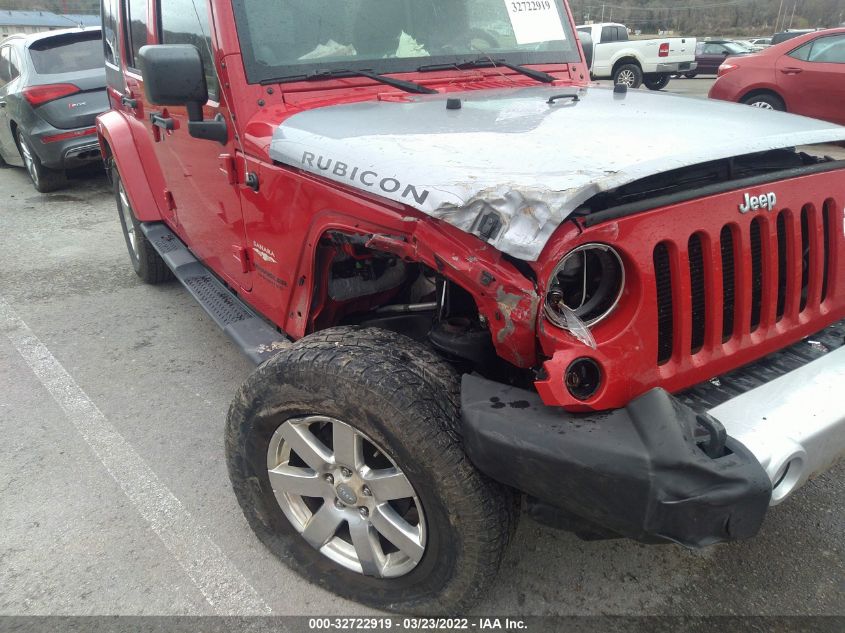 2014 JEEP WRANGLER UNLIMITED SAHARA 1C4BJWEG1EL283125