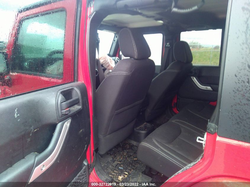 2014 JEEP WRANGLER UNLIMITED SAHARA 1C4BJWEG1EL283125
