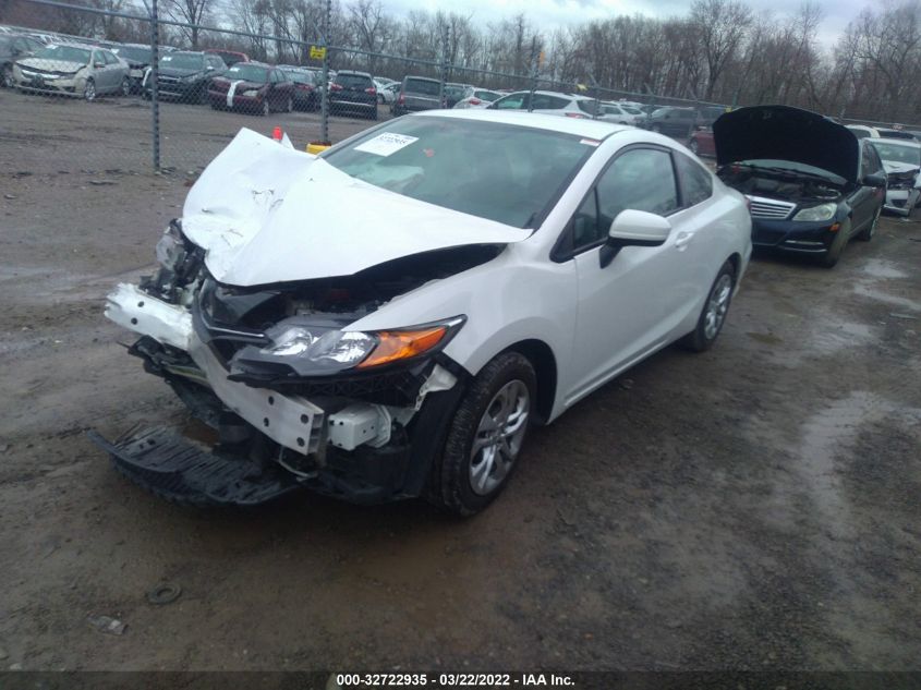 2014 HONDA CIVIC COUPE LX 2HGFG3B55EH515452