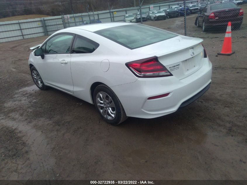 2014 HONDA CIVIC COUPE LX 2HGFG3B55EH515452