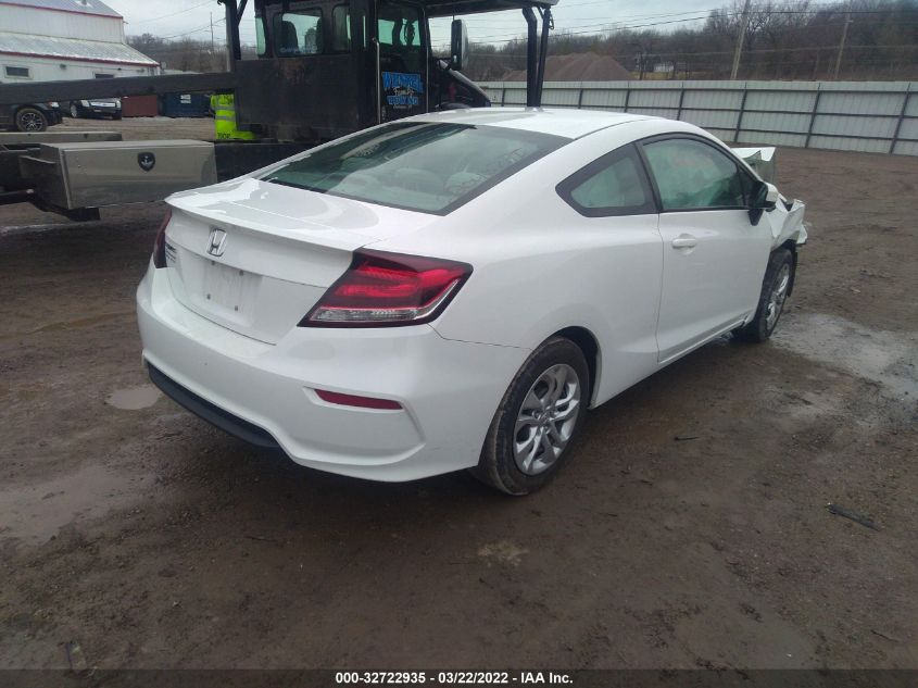 2014 HONDA CIVIC COUPE LX 2HGFG3B55EH515452