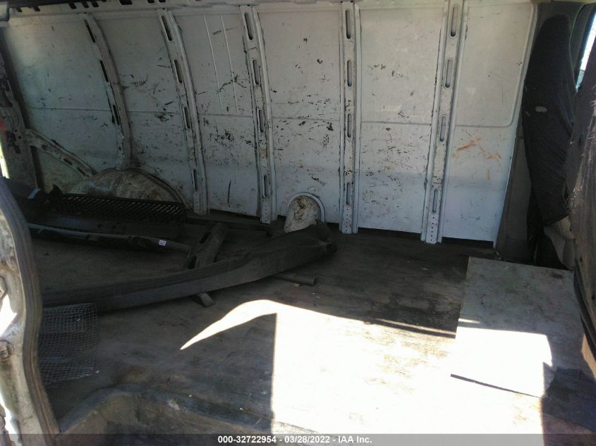 2014 CHEVROLET EXPRESS CARGO VAN 1GCWGGFAXE1190342