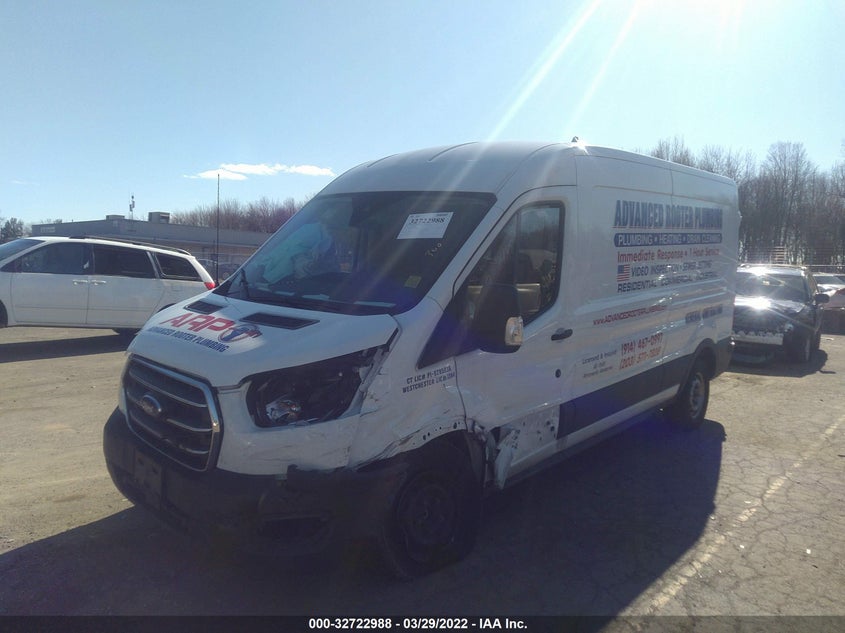 2020 FORD TRANSIT CARGO VAN VIN: 1FTBR1C80LKA91026
