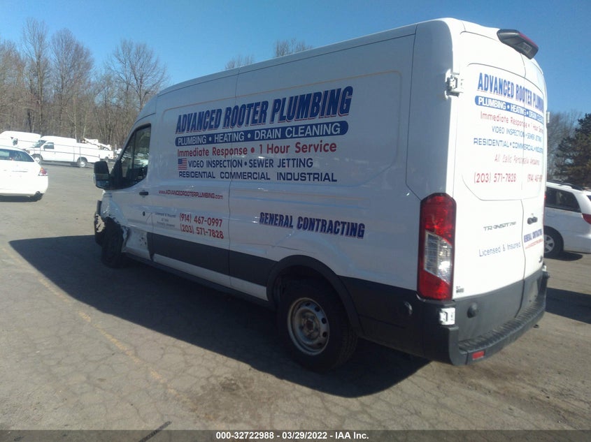 2020 FORD TRANSIT CARGO VAN VIN: 1FTBR1C80LKA91026