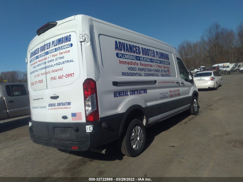 2020 FORD TRANSIT CARGO VAN VIN: 1FTBR1C80LKA91026