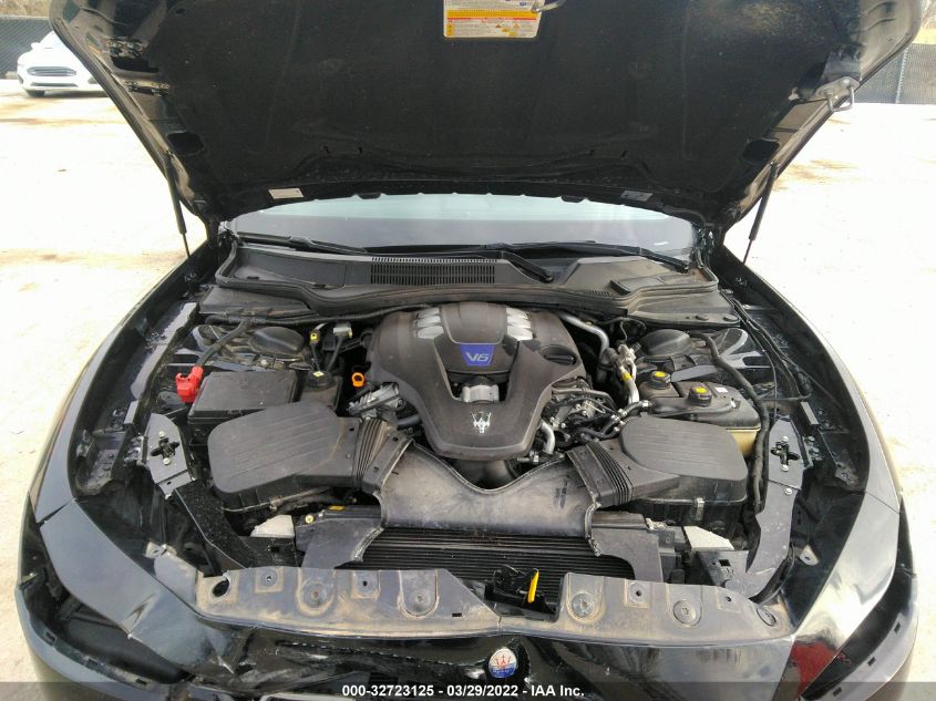 2014 MASERATI GHIBLI S Q4 ZAM57RTA1E1090573