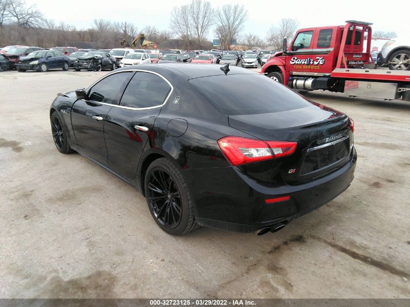 2014 MASERATI GHIBLI S Q4 ZAM57RTA1E1090573