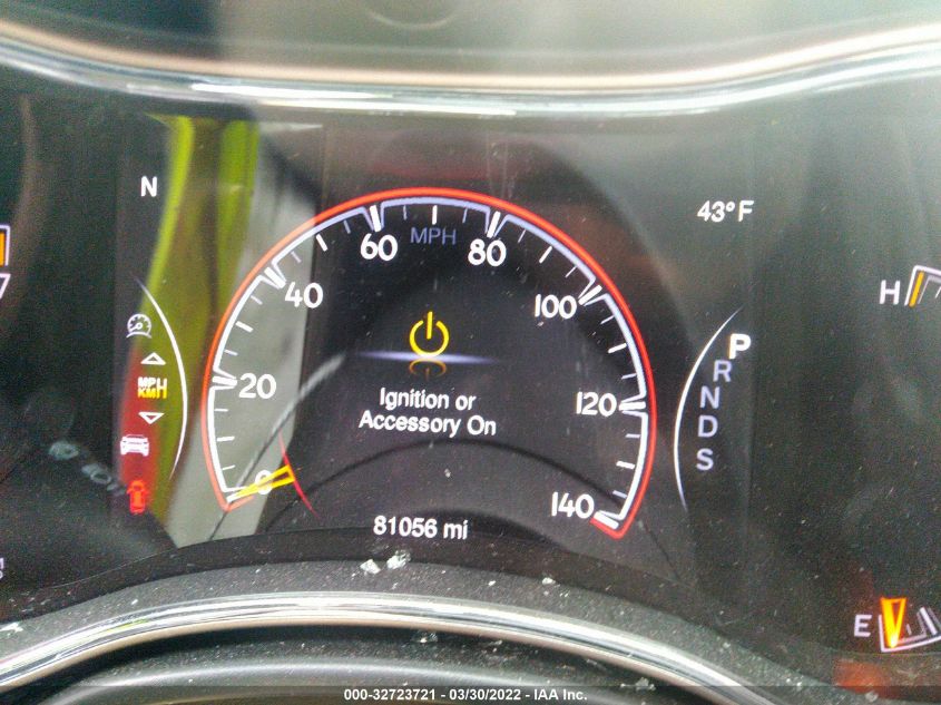 2014 JEEP GRAND CHEROKEE OVERLAND 1C4RJFCT4EC232684