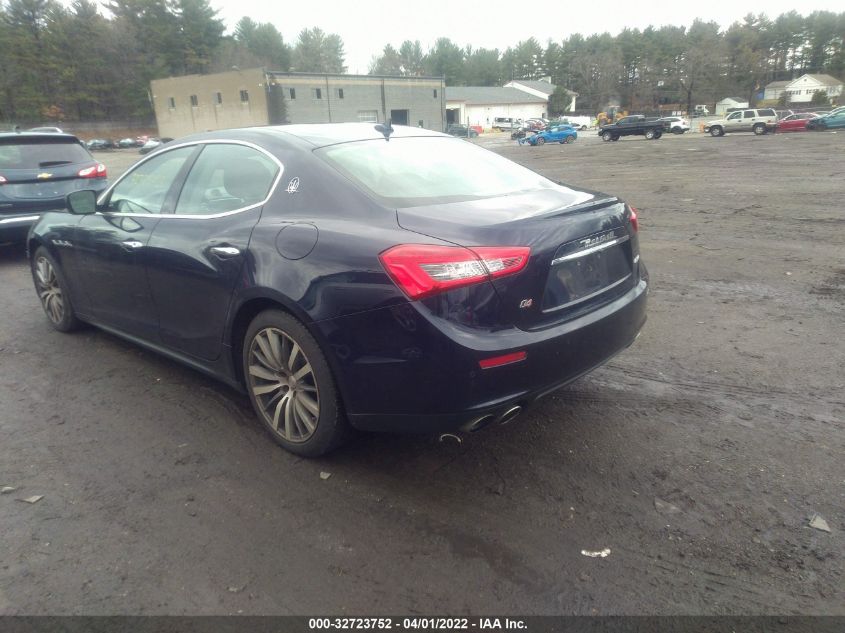 2014 MASERATI GHIBLI S Q4 ZAM57RTA0E1117097