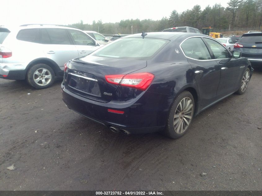 2014 MASERATI GHIBLI S Q4 ZAM57RTA0E1117097