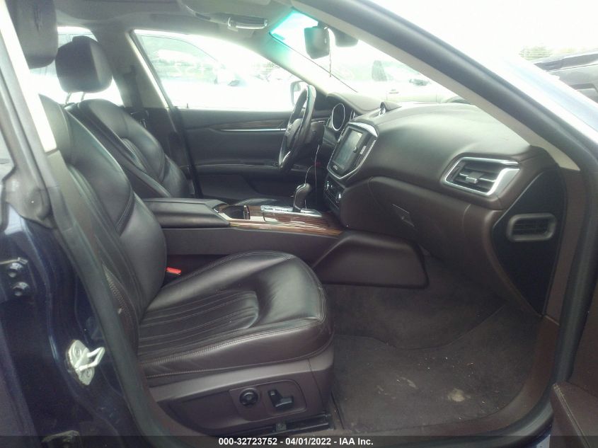 2014 MASERATI GHIBLI S Q4 ZAM57RTA0E1117097