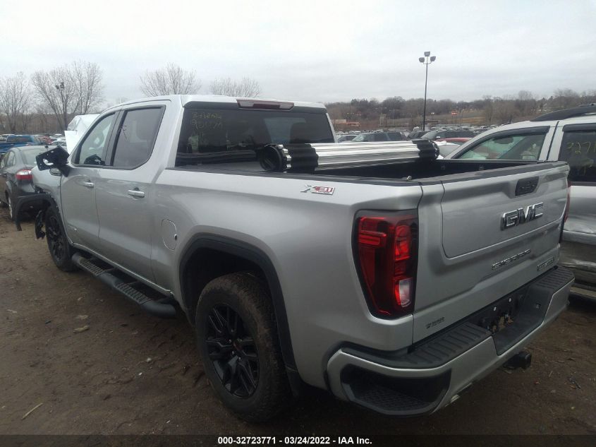 2021 GMC SIERRA 1500 ELEVATION 3GTU9CED6MG337911