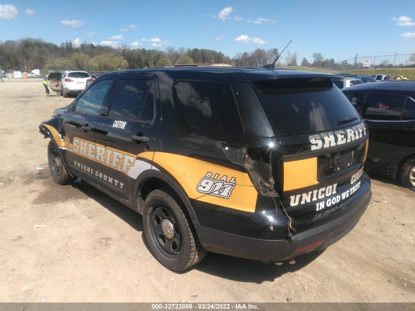 2015 FORD UTILITY POLICE 1FM5K8ARXFGA78583