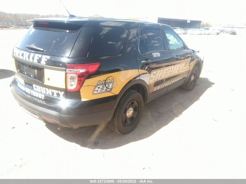 2015 FORD UTILITY POLICE 1FM5K8ARXFGA78583