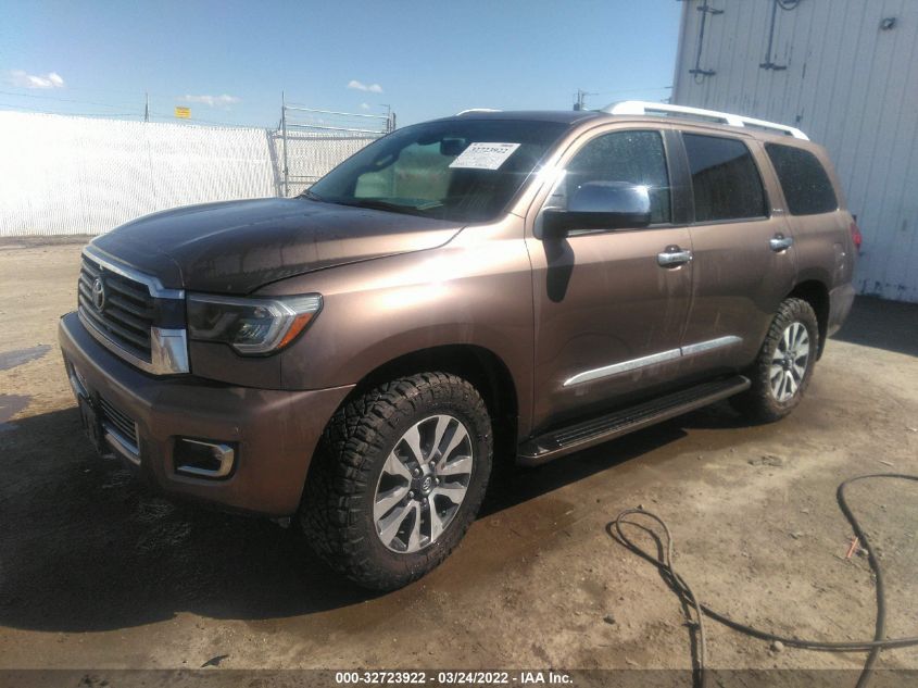 2019 TOYOTA SEQUOIA LIMITED 5TDJY5G1XKS171444