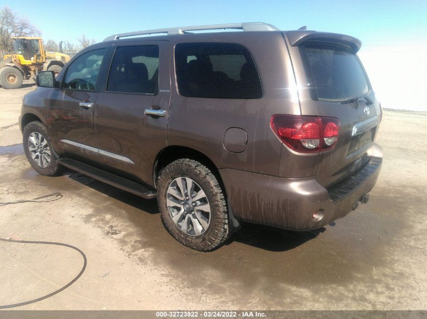2019 TOYOTA SEQUOIA LIMITED 5TDJY5G1XKS171444