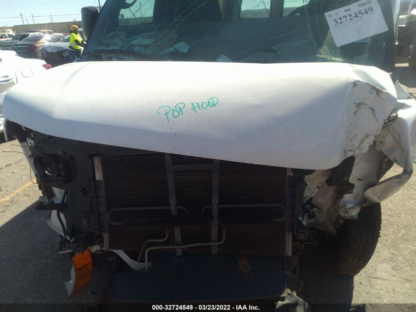 2015 CHEVROLET EXPRESS CARGO VAN 1GCWGFFF1F1102382