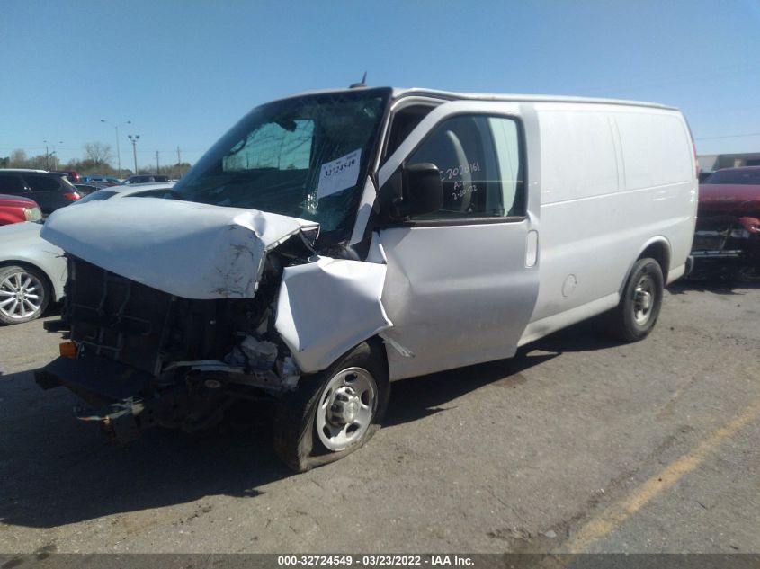 2015 CHEVROLET EXPRESS CARGO VAN 1GCWGFFF1F1102382