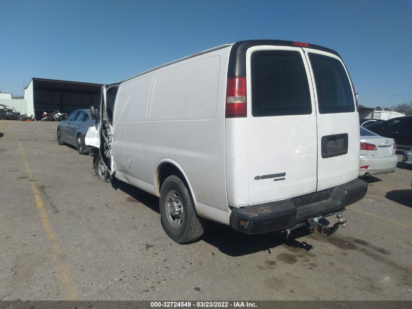 2015 CHEVROLET EXPRESS CARGO VAN 1GCWGFFF1F1102382
