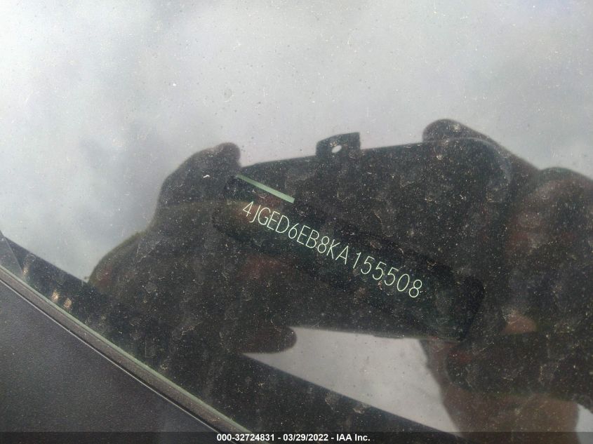 2019 MERCEDES-BENZ GLE AMG GLE 43 4JGED6EB8KA155508