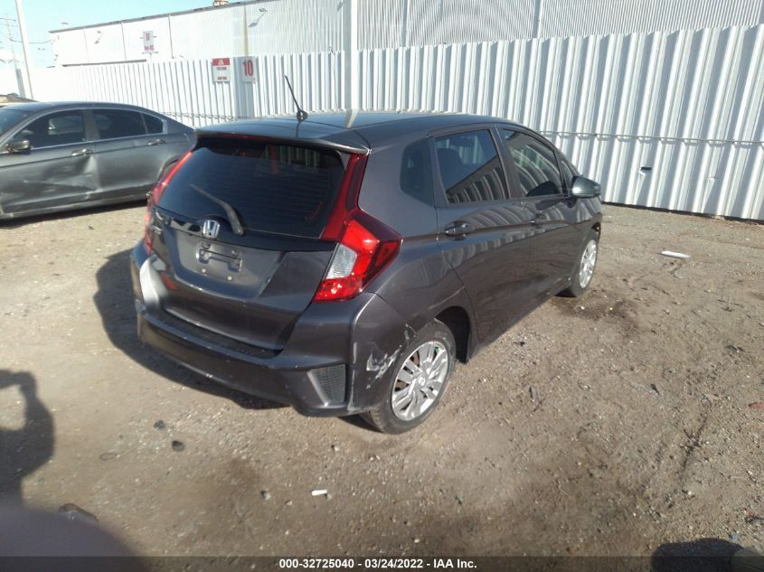 2015 HONDA FIT LX 3HGGK5H56FM752511