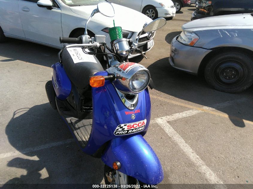 2007 YAMAHA YJ125 LPRSE13YX7A502269