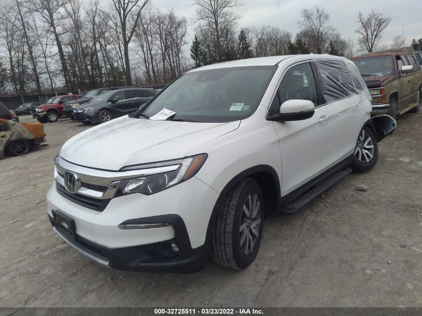 2021 HONDA PILOT EX 5FNYF6H35MB030279